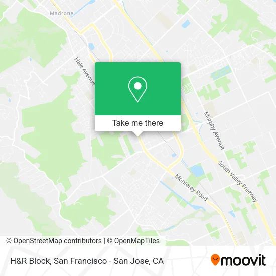 H&R Block map