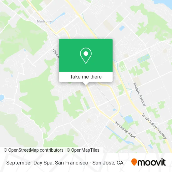 Mapa de September Day Spa