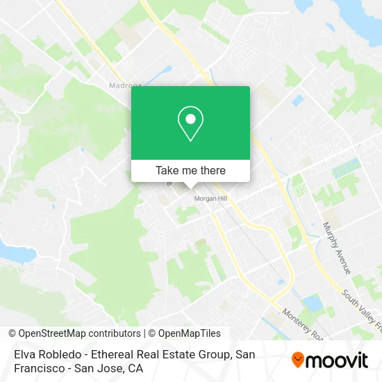 Mapa de Elva Robledo - Ethereal Real Estate Group