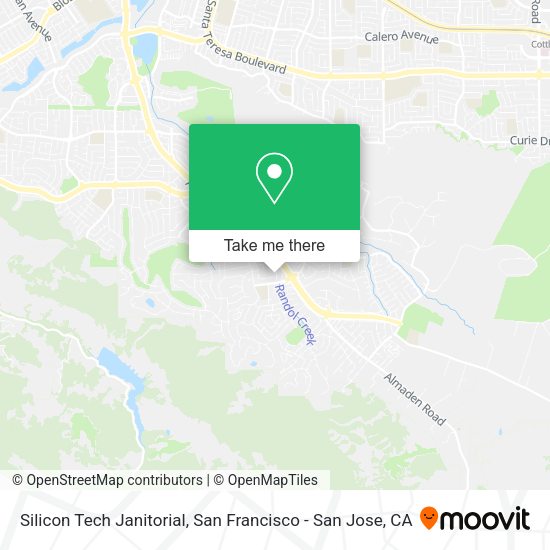 Silicon Tech Janitorial map