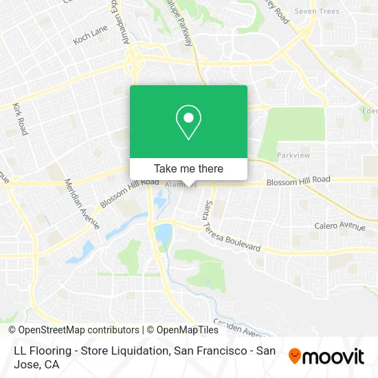 Mapa de LL Flooring - Store Liquidation