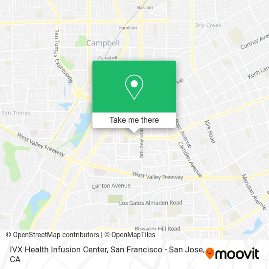 IVX Health Infusion Center map