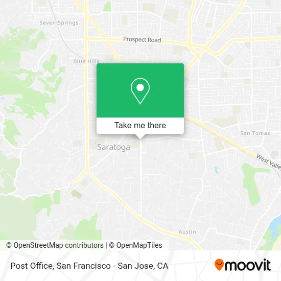 Post Office map