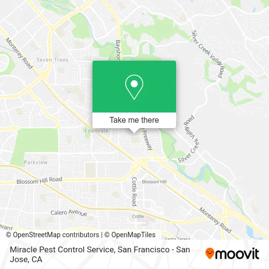 Miracle Pest Control Service map