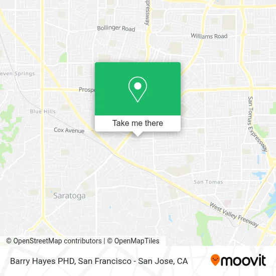 Barry Hayes PHD map