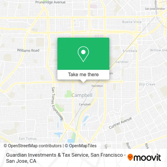 Mapa de Guardian Investments & Tax Service