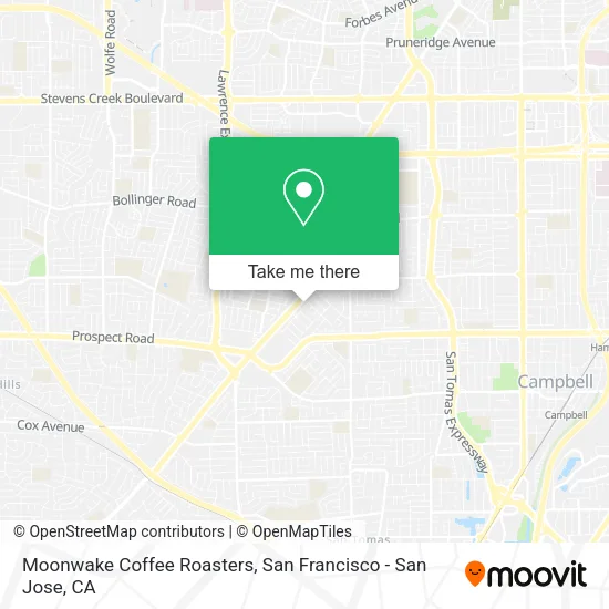 Mapa de Moonwake Coffee Roasters