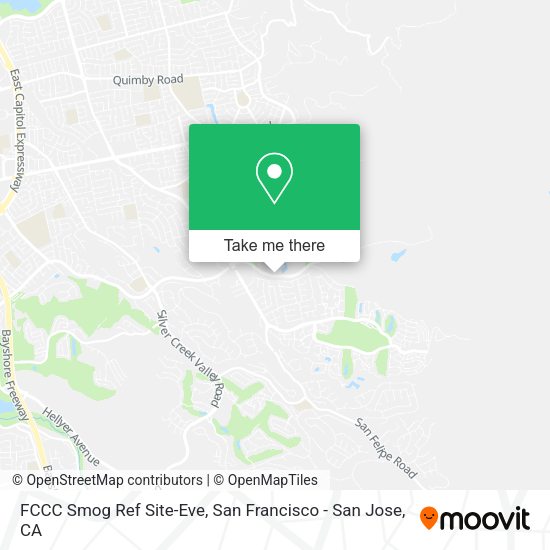 FCCC Smog Ref Site-Eve map