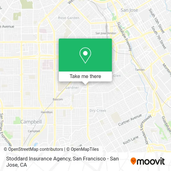 Stoddard Insurance Agency map