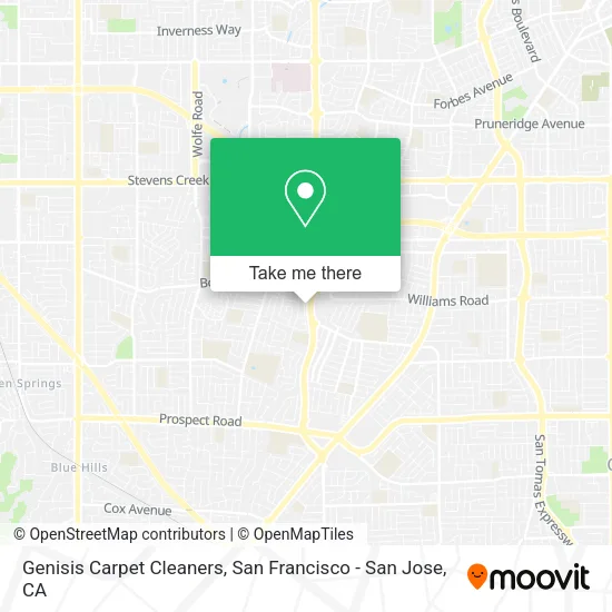 Mapa de Genisis Carpet Cleaners