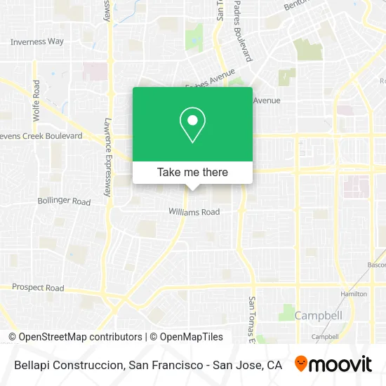 Mapa de Bellapi Construccion