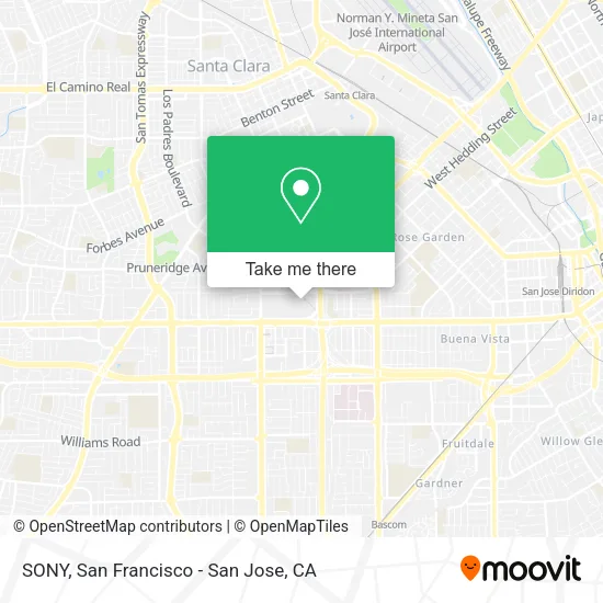 SONY map