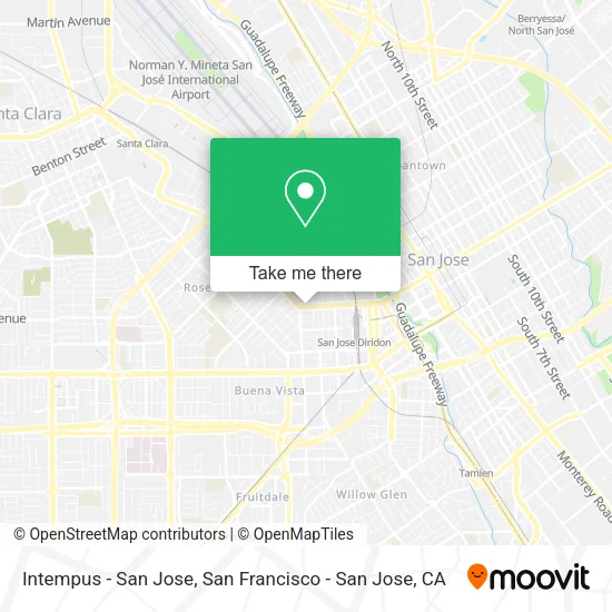Mapa de Intempus - San Jose