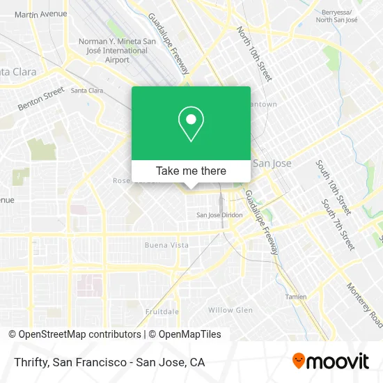 Thrifty map