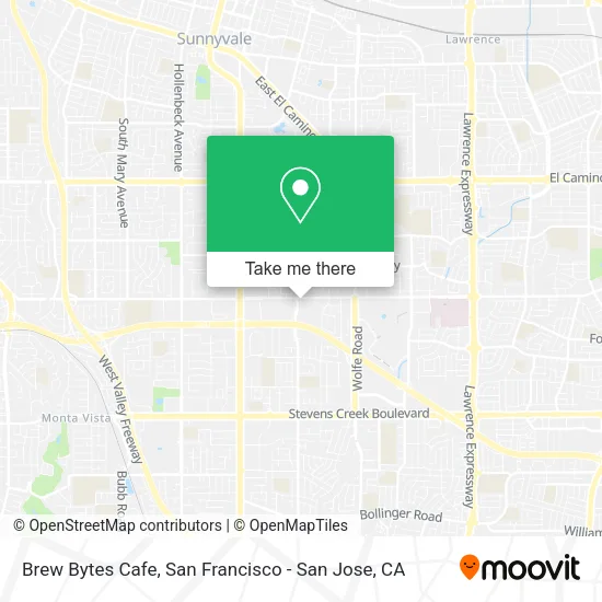 Brew Bytes Cafe map