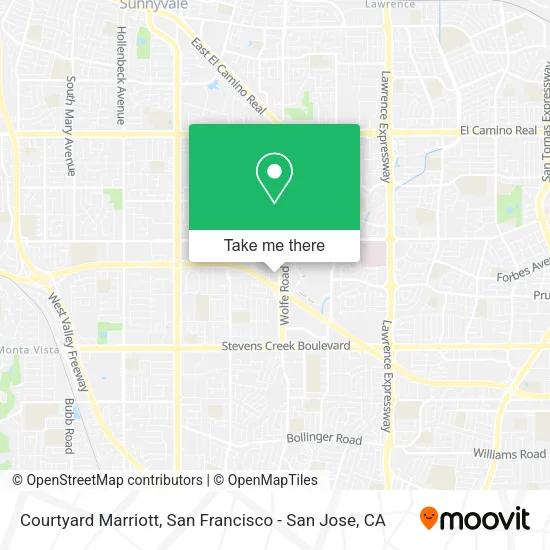 Courtyard Marriott map