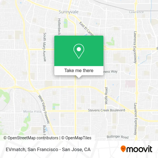 EVmatch map