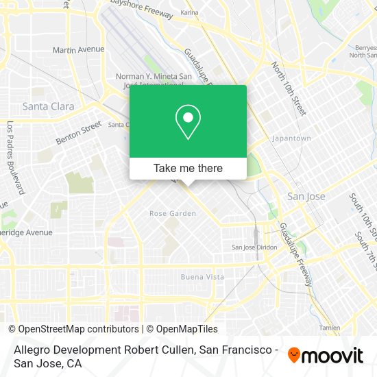Allegro Development Robert Cullen map