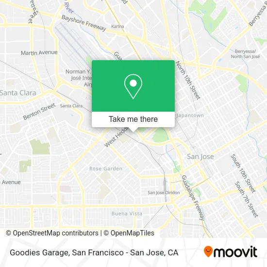 Mapa de Goodies Garage
