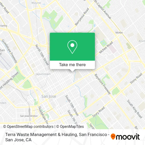 Terra Waste Management & Hauling map