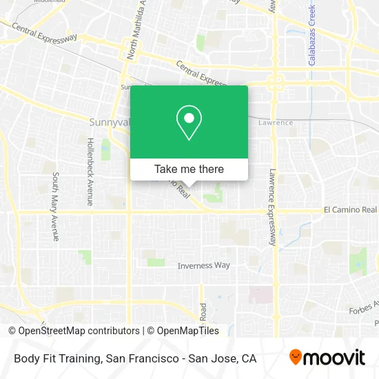 Body Fit Training map