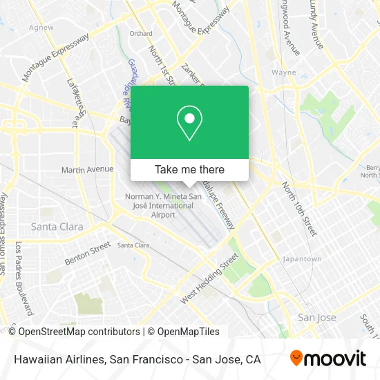Hawaiian Airlines map