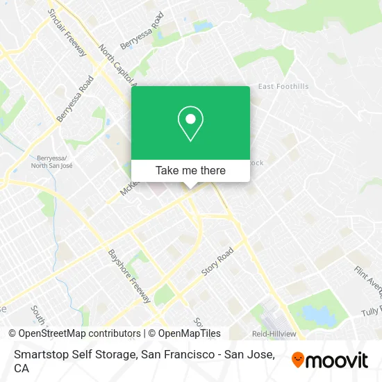 Smartstop Self Storage map