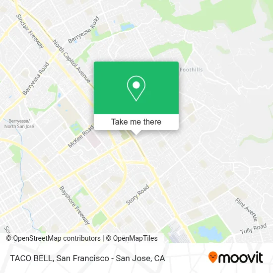 TACO BELL map