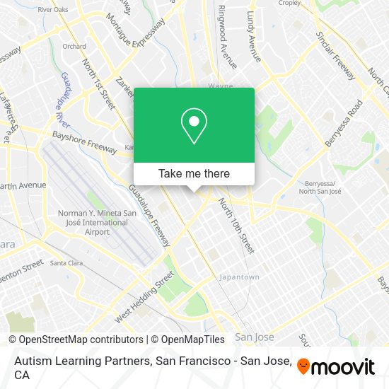 Autism Learning Partners map
