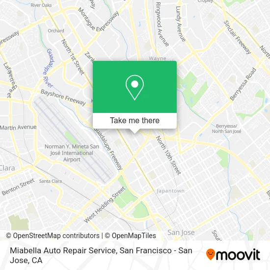Miabella Auto Repair Service map