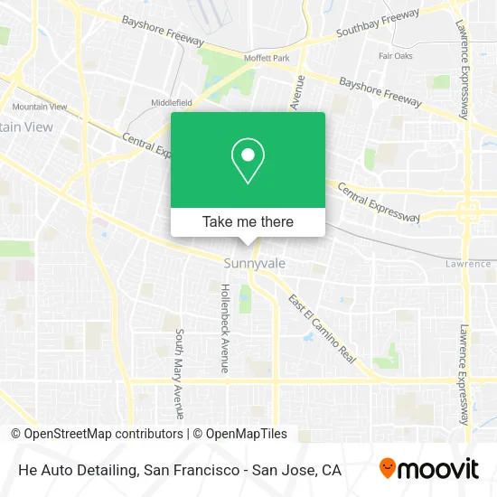 Mapa de He Auto Detailing