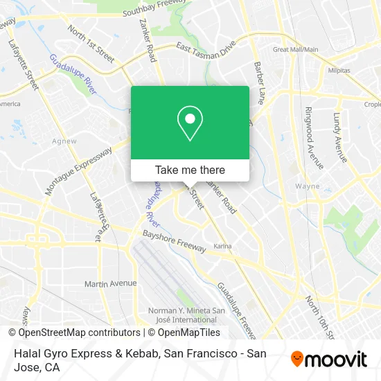 Halal Gyro Express & Kebab map