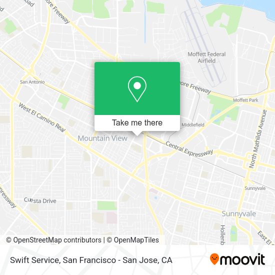 Swift Service map