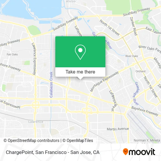 ChargePoint map