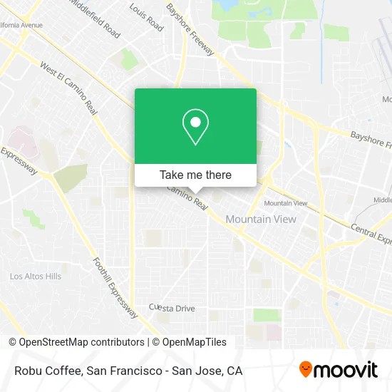Mapa de Robu Coffee
