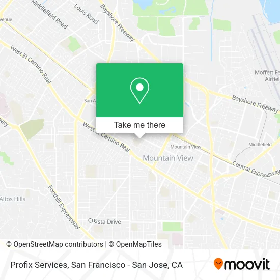 Profix Services map