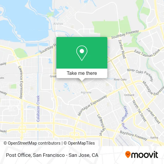 Mapa de Post Office