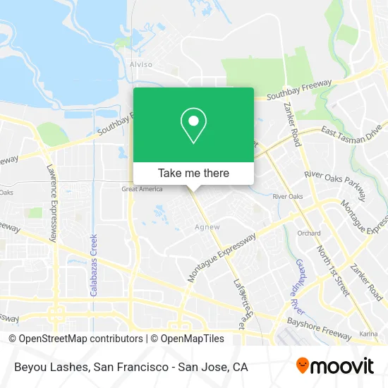 Mapa de Beyou Lashes