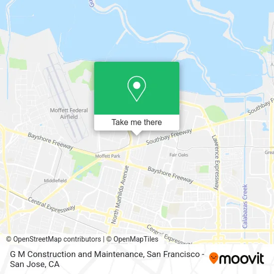 Mapa de G M Construction and Maintenance