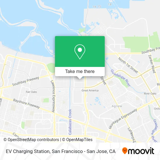 Mapa de EV Charging Station
