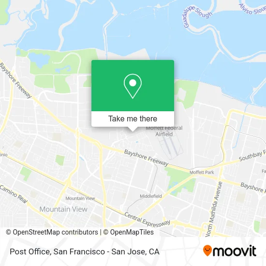 Post Office map