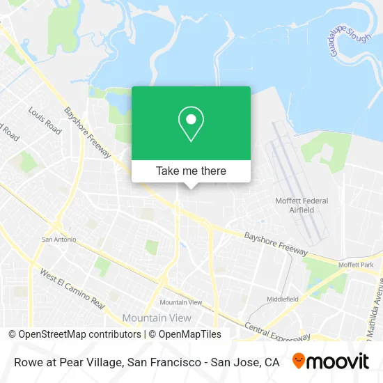 Mapa de Rowe at Pear Village
