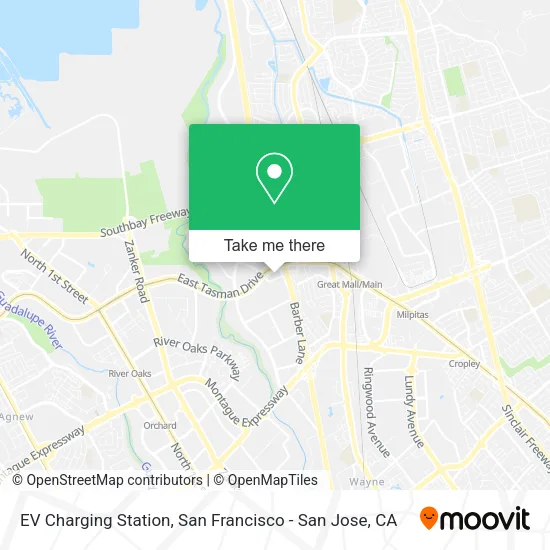 Mapa de EV Charging Station