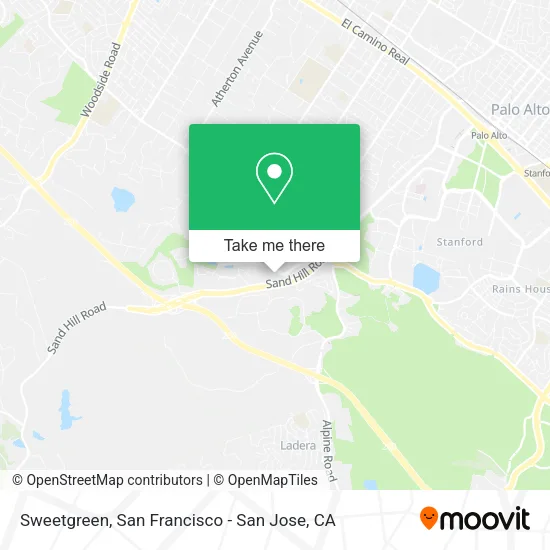 Mapa de Sweetgreen