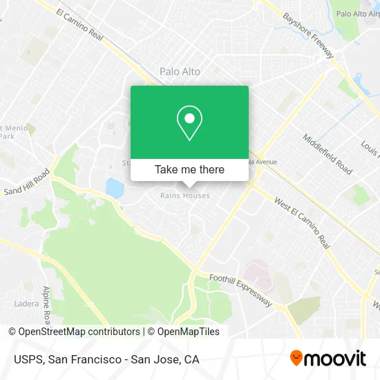 Mapa de USPS