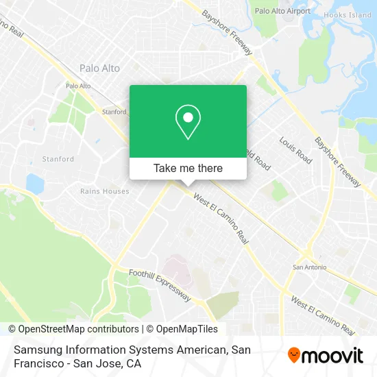 Mapa de Samsung Information Systems American