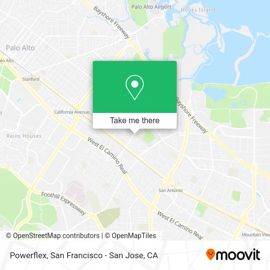 Powerflex map