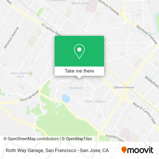 Mapa de Roth Way Garage