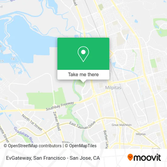 EvGateway map