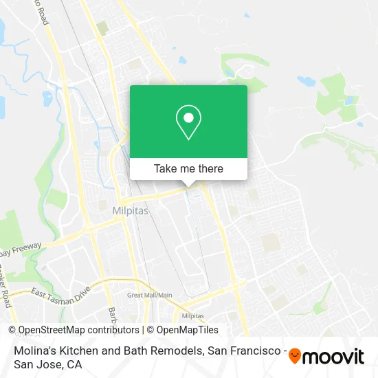 Mapa de Molina's Kitchen and Bath Remodels